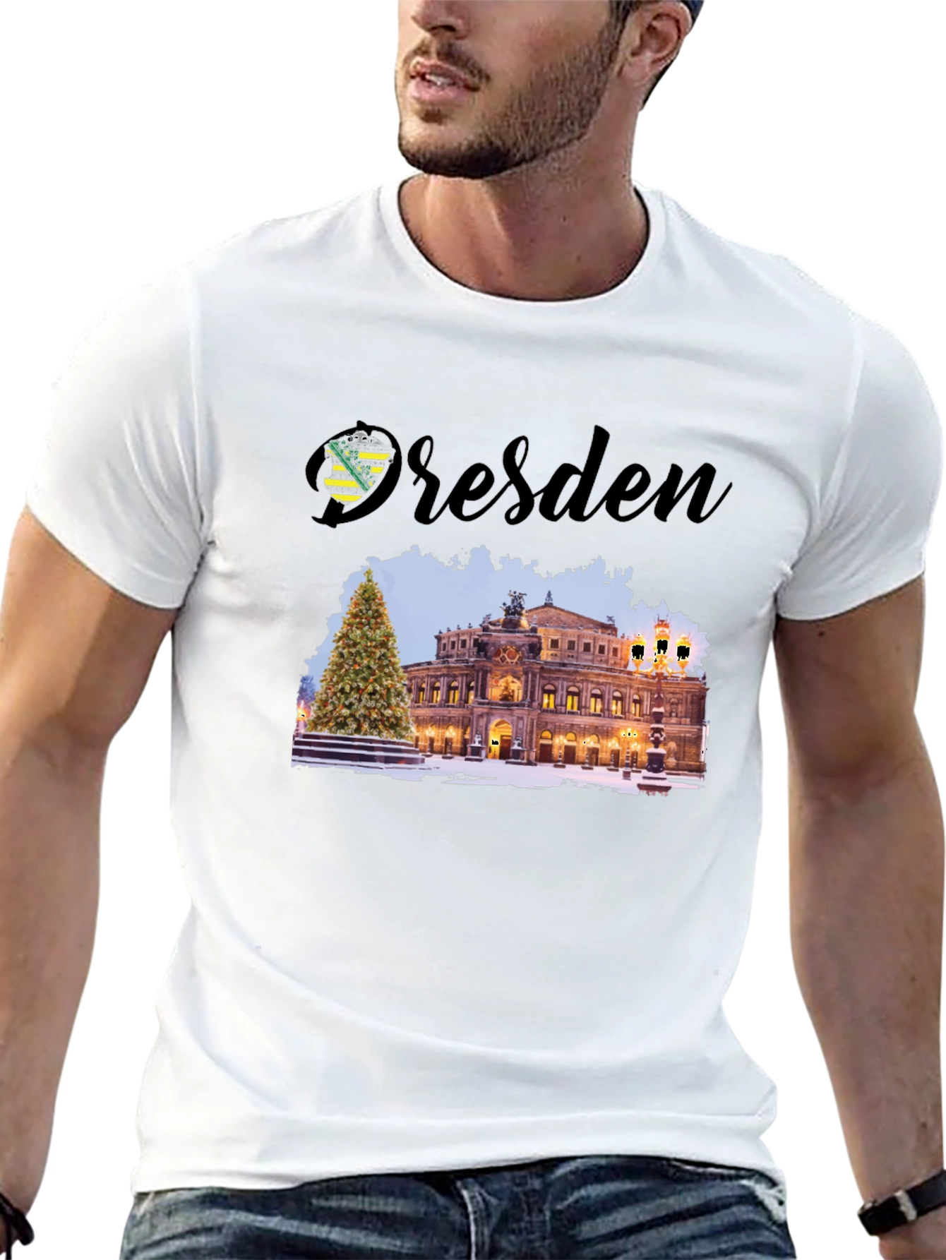 Dresden Germany T-Shirt: Festive Opera House Design