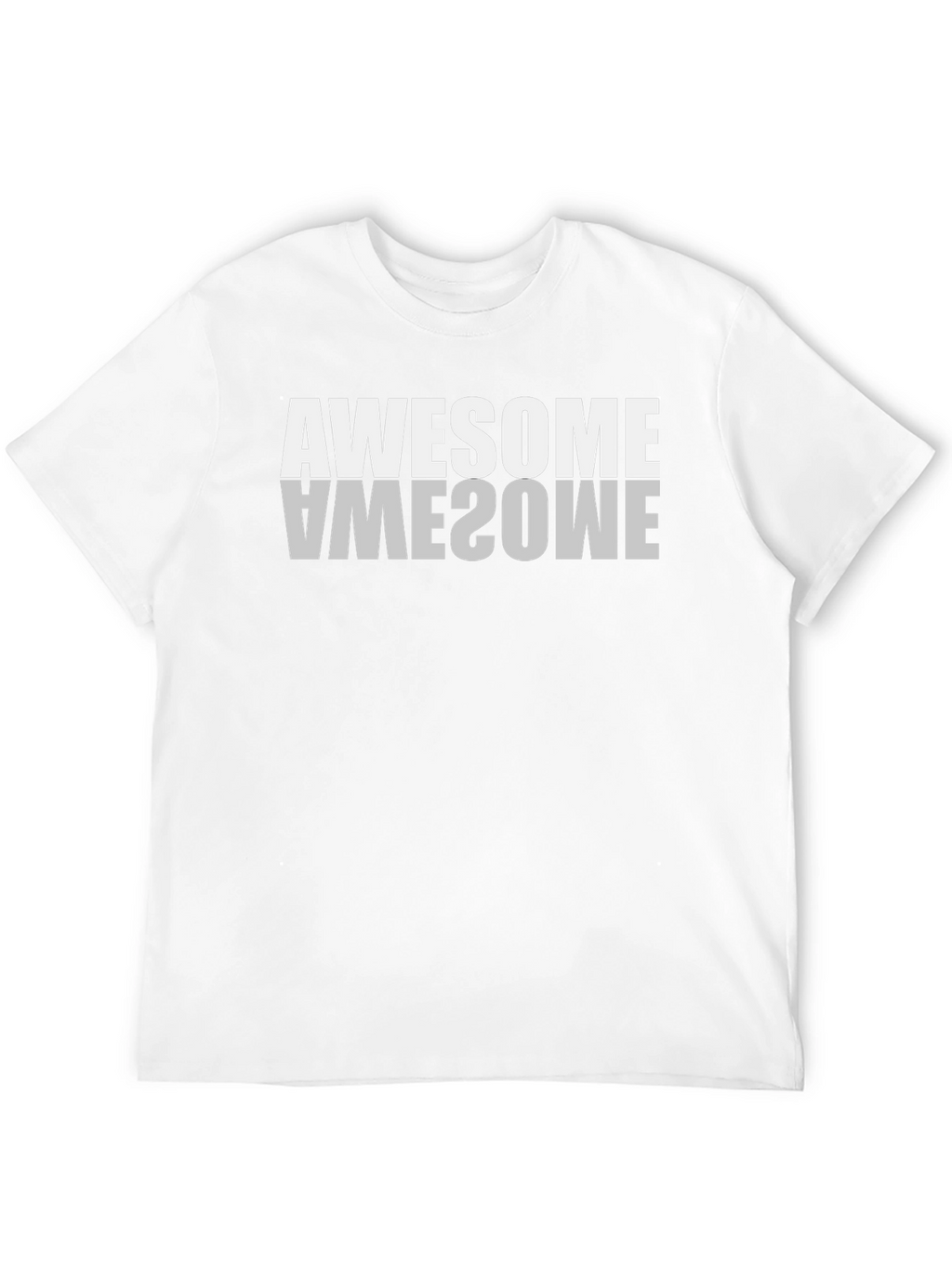 Awesome Graphic Tee - Black Cotton T-Shirt