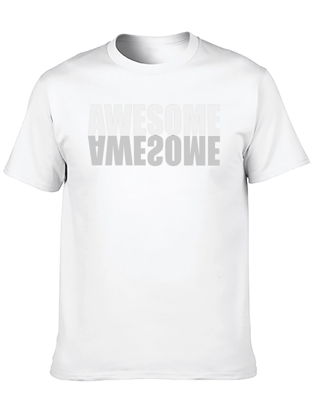 Awesome Graphic Tee - Black Cotton T-Shirt