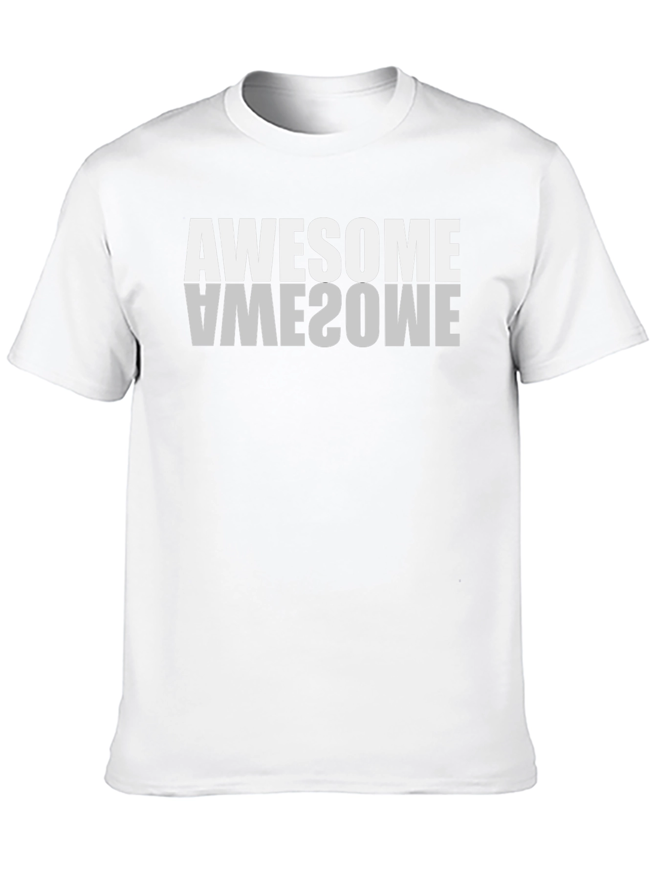Awesome Graphic Tee - Black Cotton T-Shirt