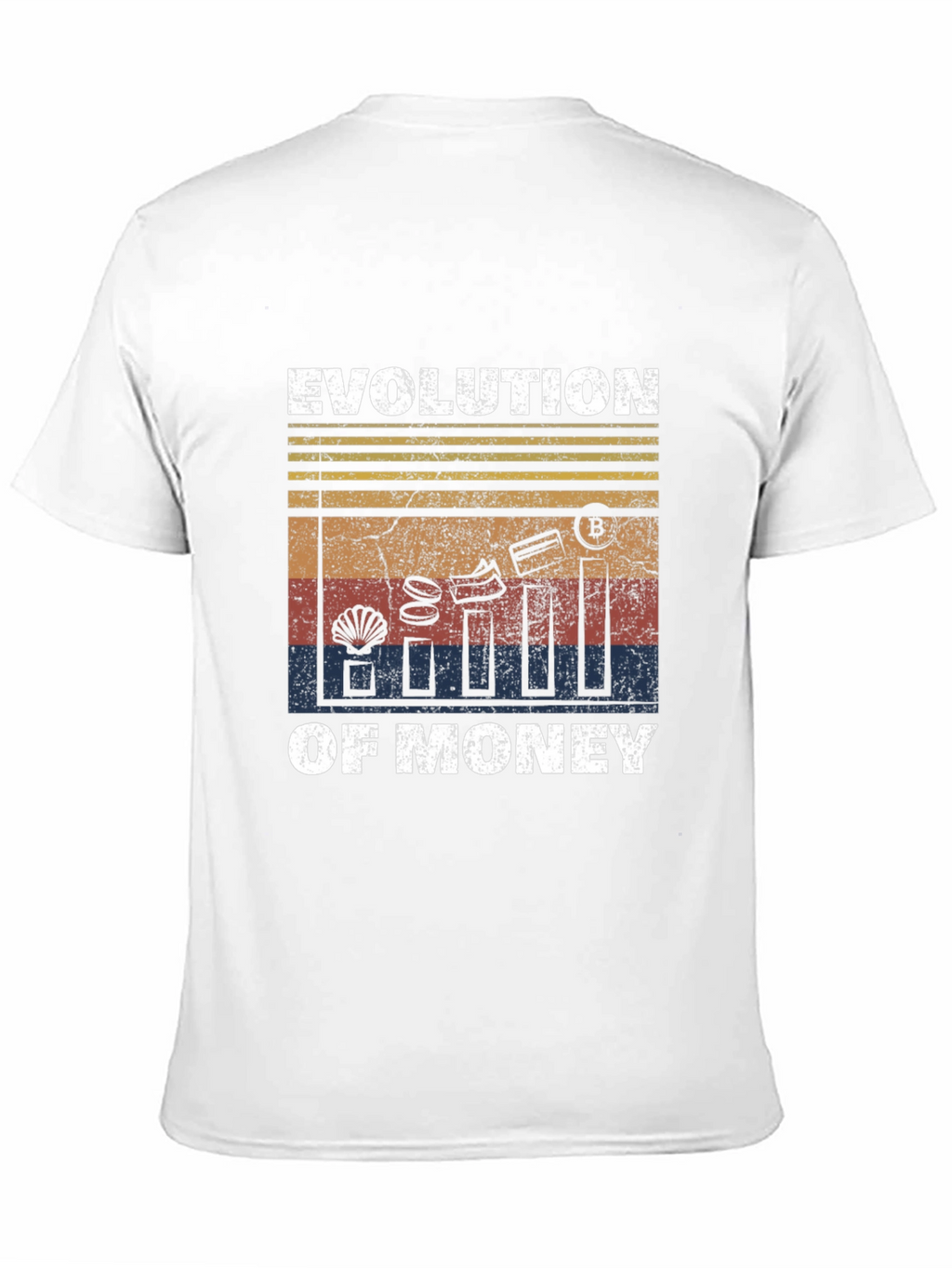 Evolution of Money Graphic Tee - Black