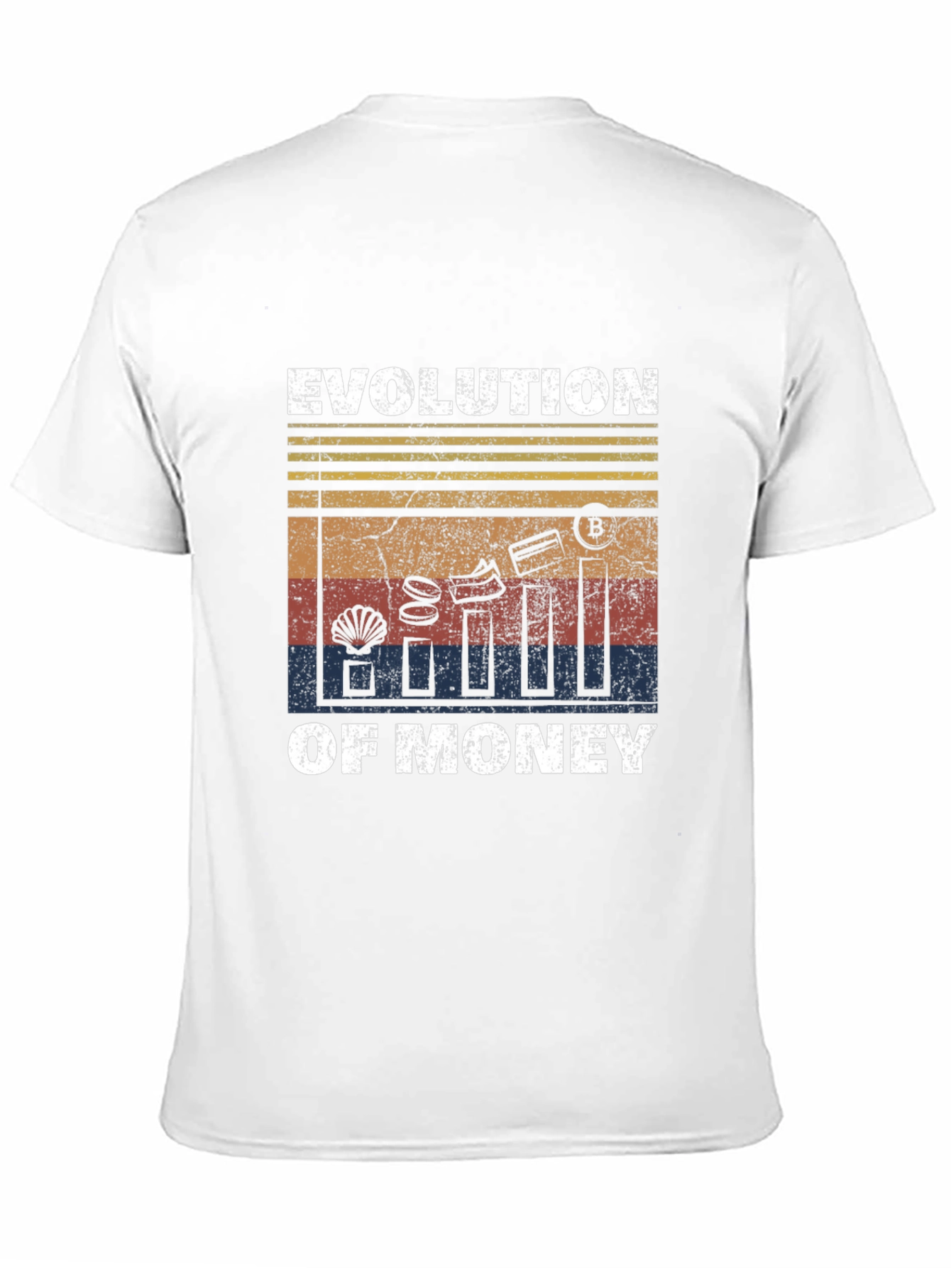 Evolution of Money Graphic Tee - Black