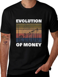 Evolution of Money Graphic Tee - Black