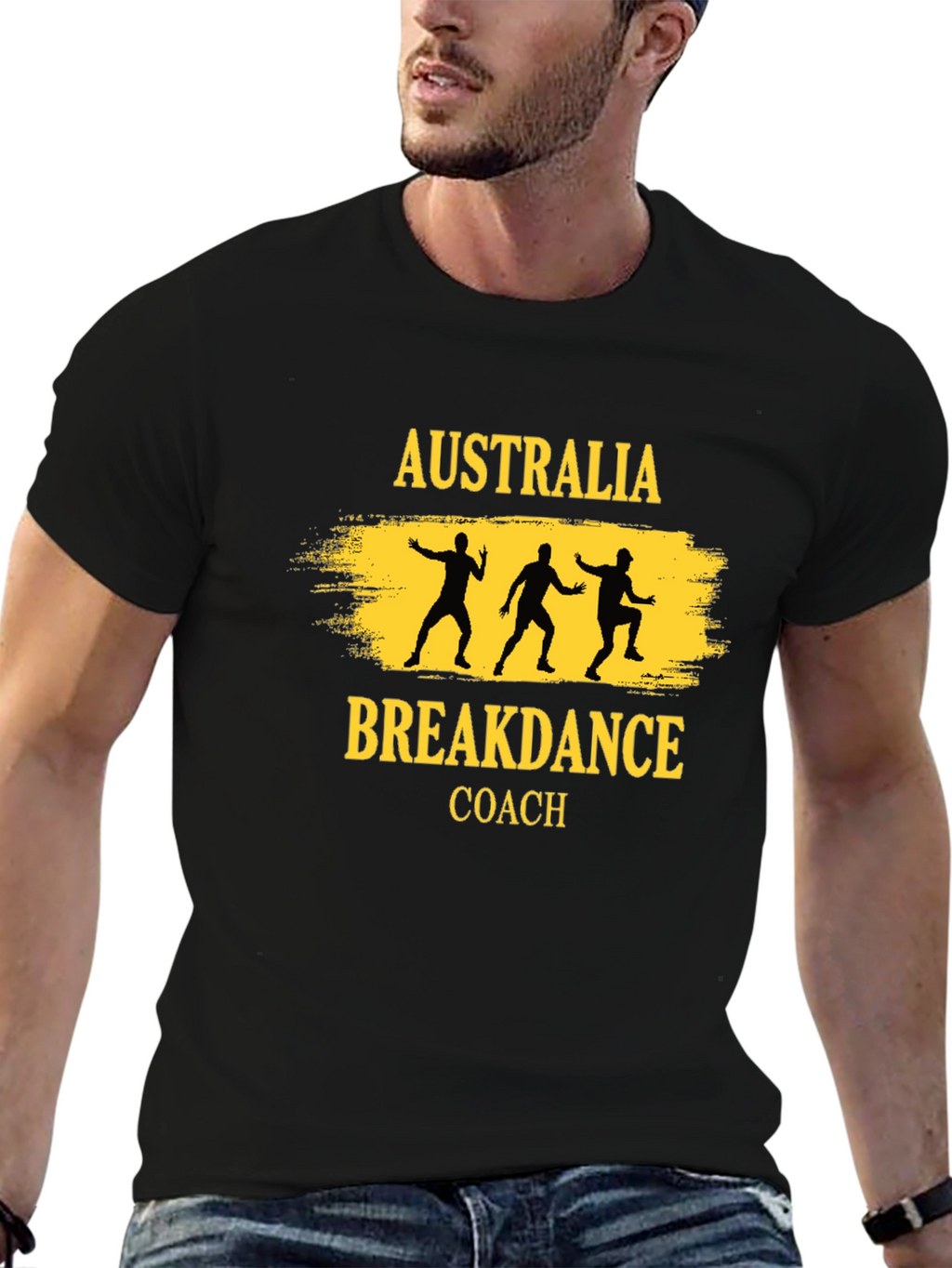 Australia Breakdance Coach Graphic T-Shirt