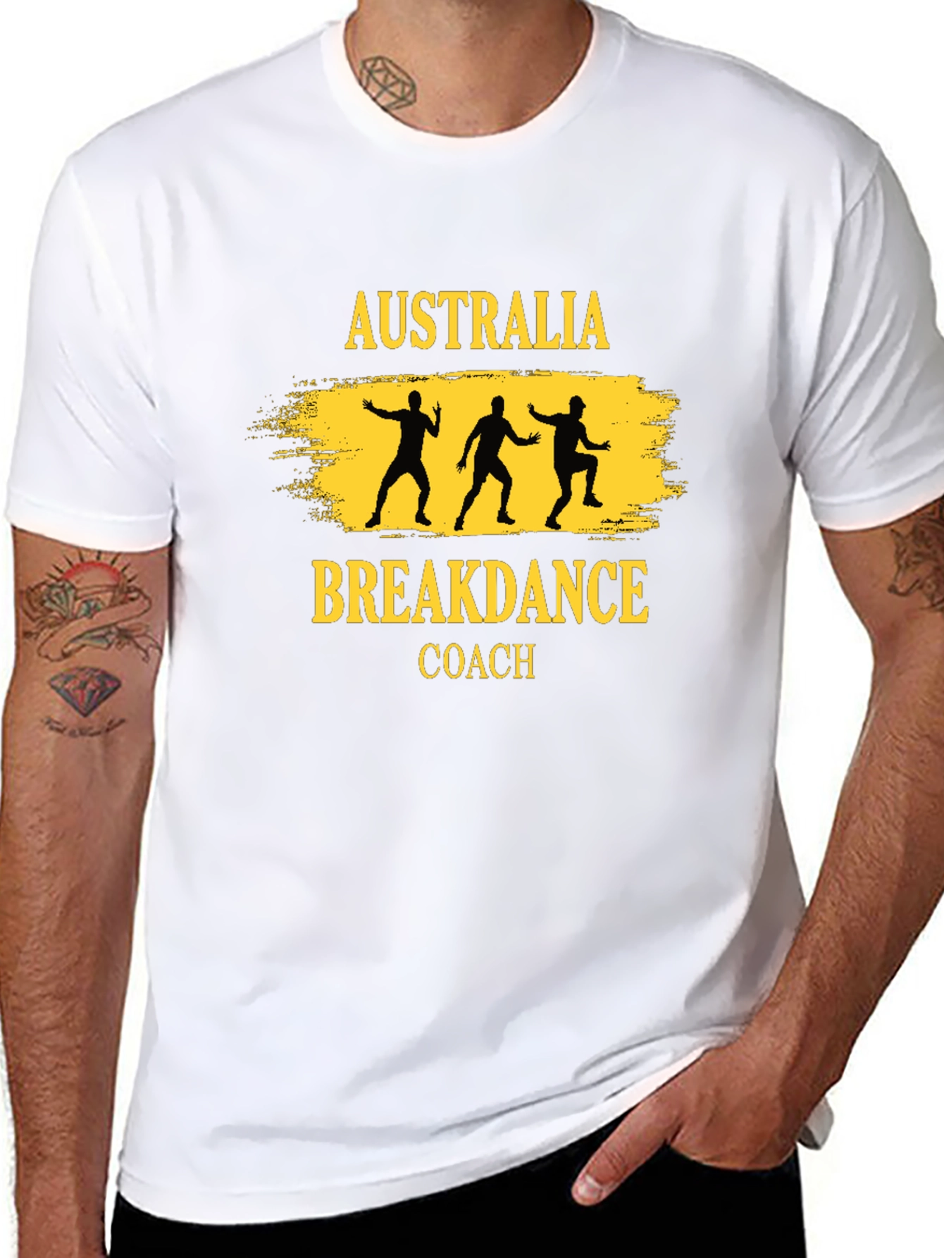 Australia Breakdance Coach Graphic T-Shirt