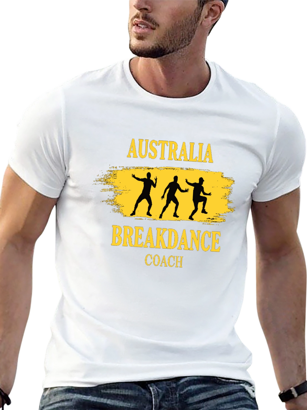 Australia Breakdance Coach Graphic T-Shirt