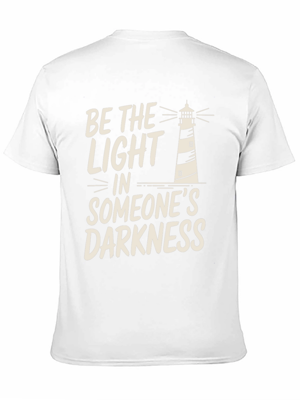 Be The Light T-Shirt - Lighthouse Design