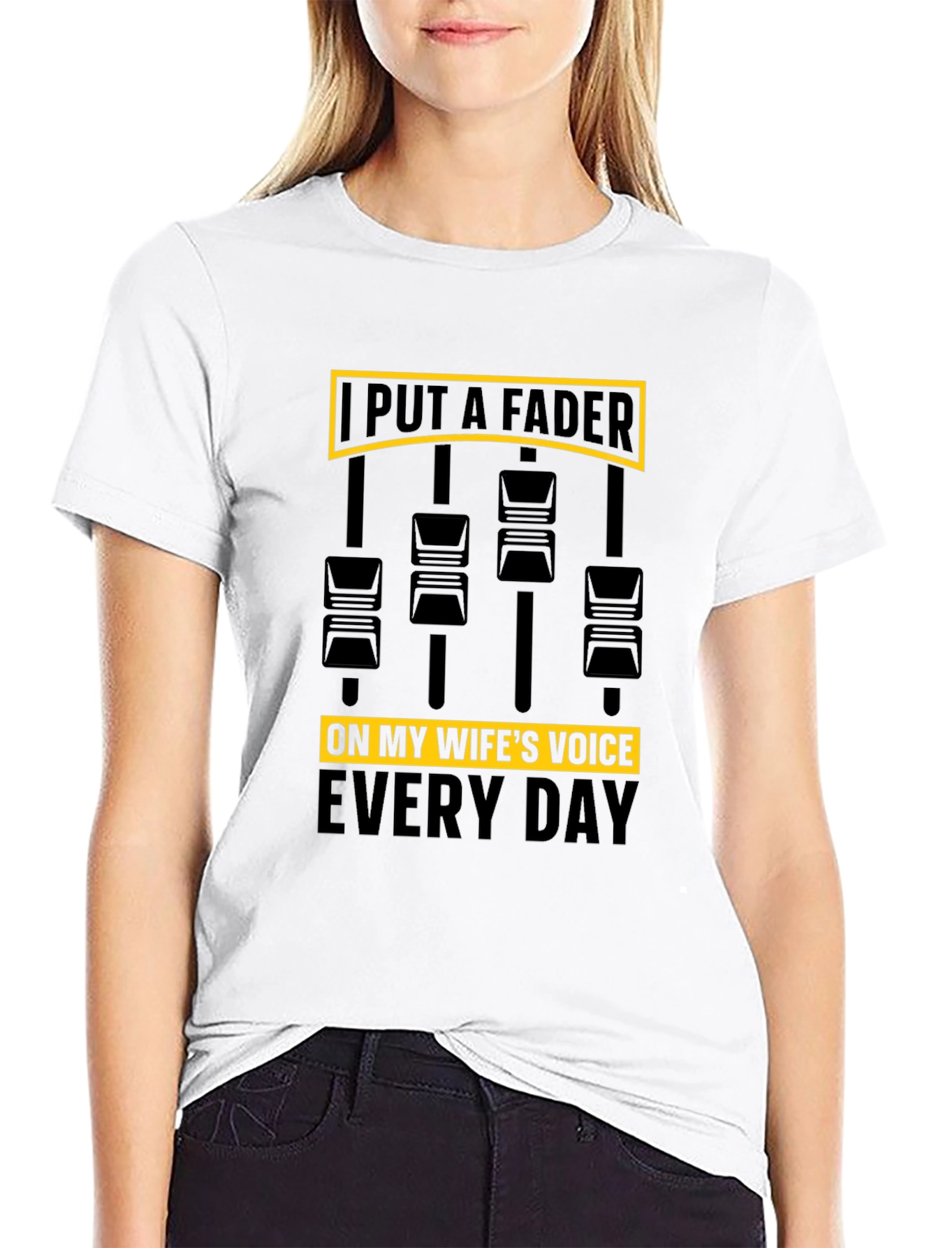 Put A Fader Funny Graphic T-Shirt