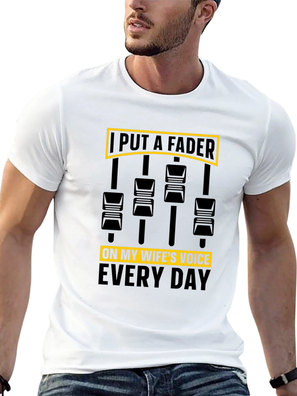 Put A Fader Funny Graphic T-Shirt