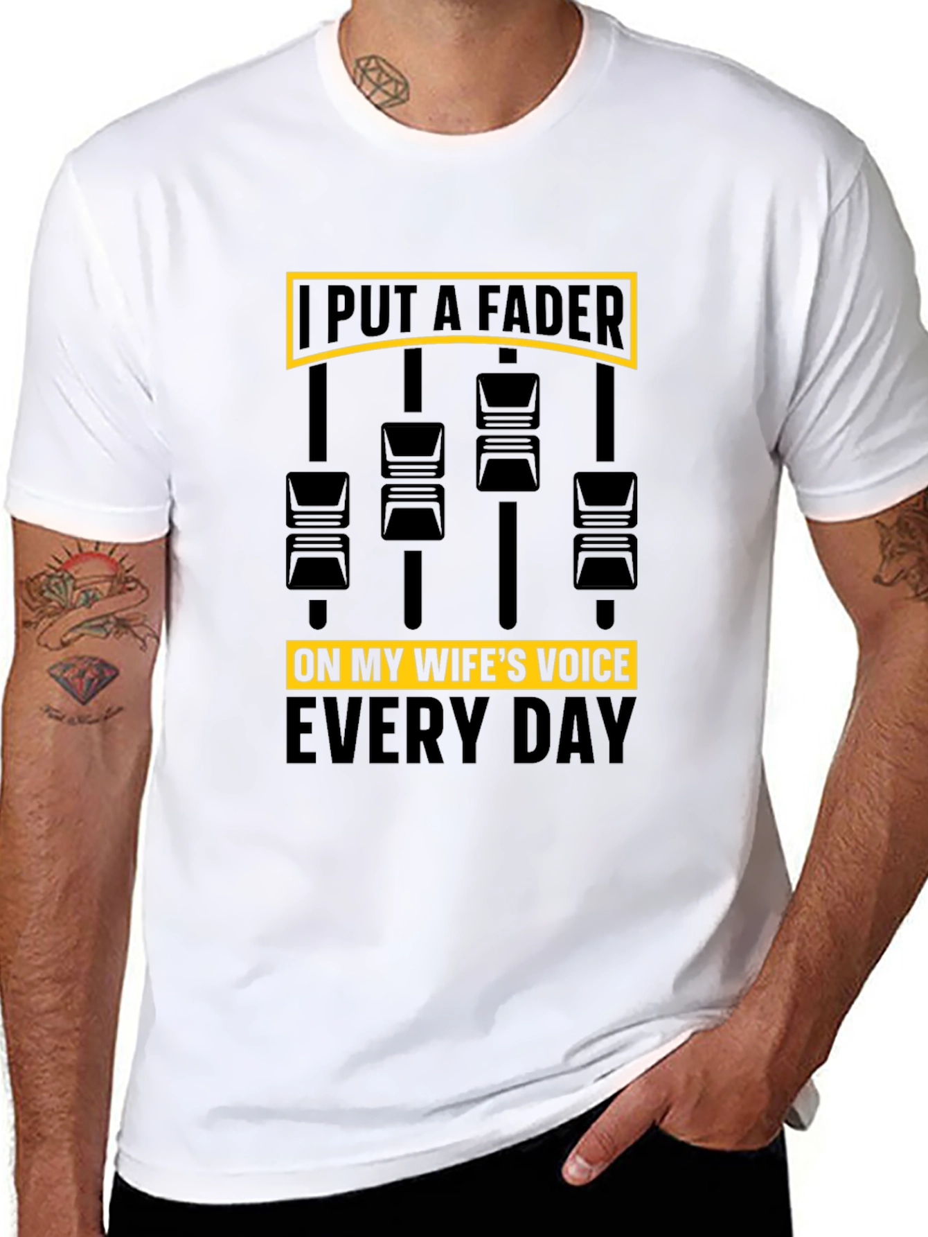 Put A Fader Funny Graphic T-Shirt