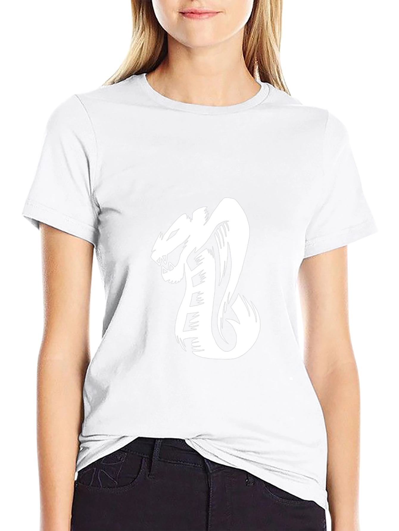 Mens Cobra Graphic Tee - Black