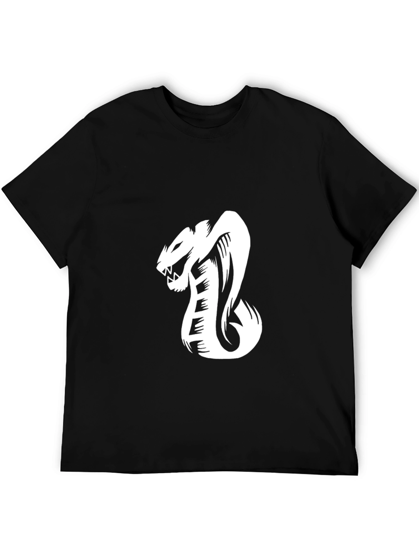 Mens Cobra Graphic Tee - Black