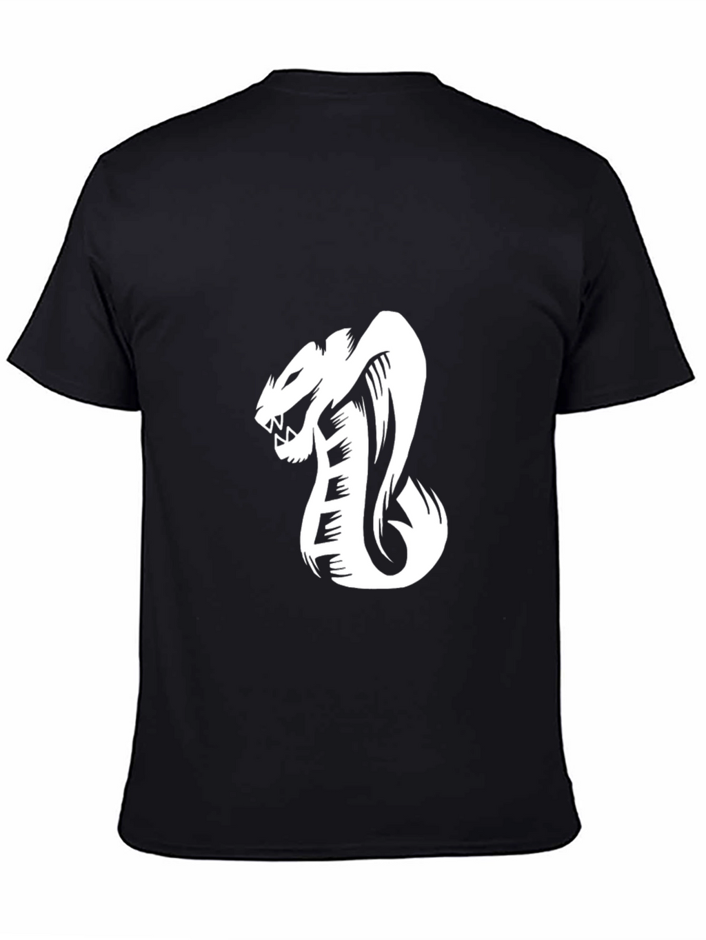 Mens Cobra Graphic Tee - Black