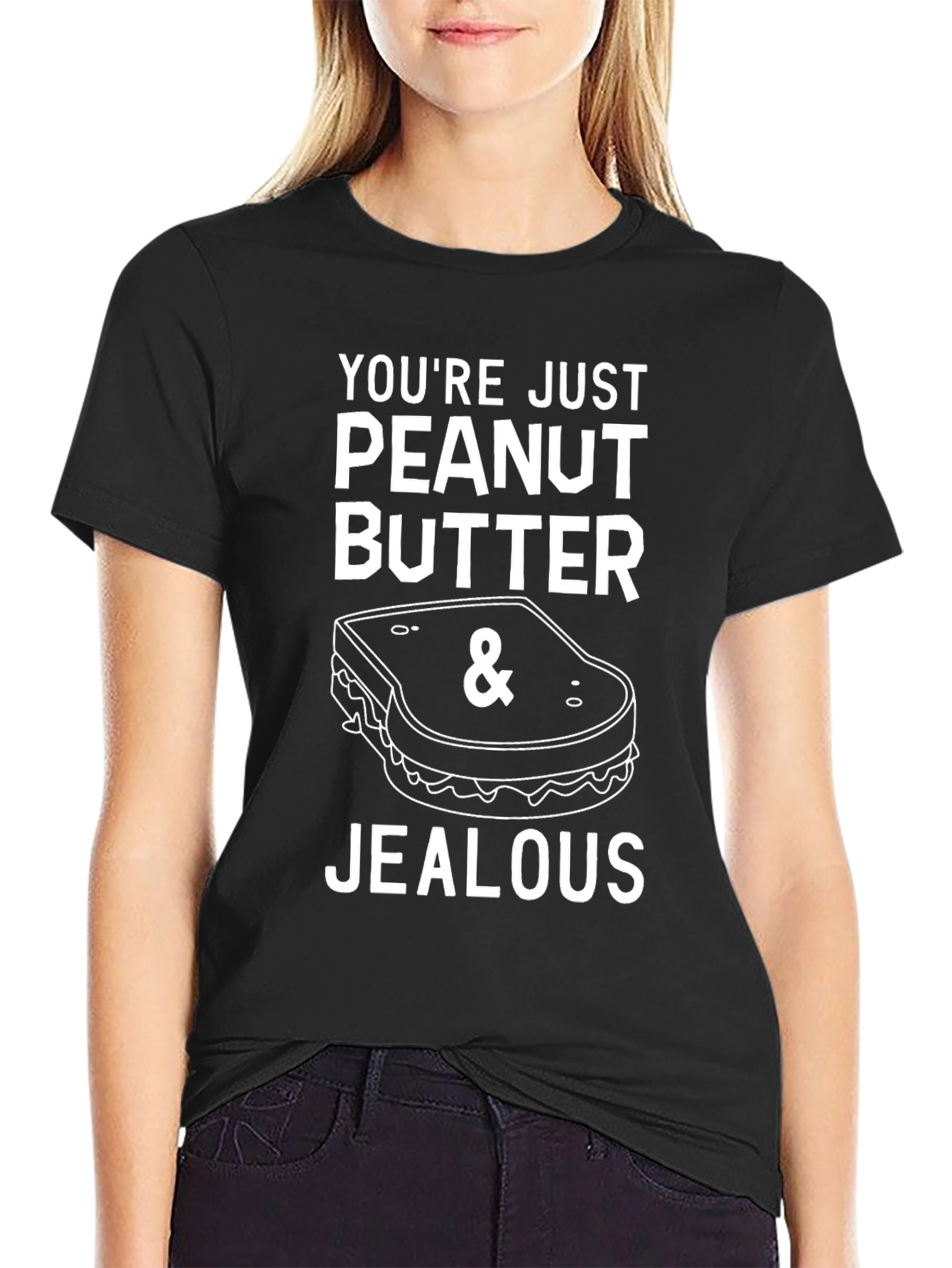 Peanut Butter & Jealous Graphic T-Shirt