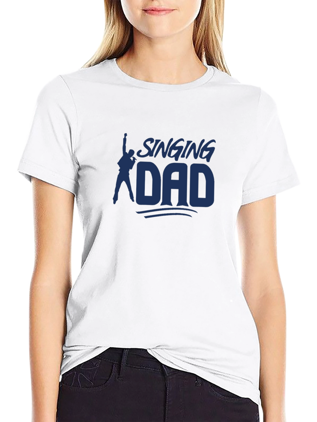 Singing Dad T-Shirt - Musician Fathers Day Gift