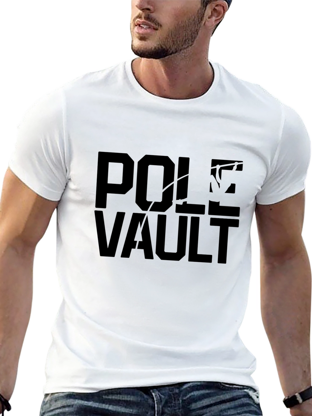 Pole Vault T-Shirt: Athletic Sportswear