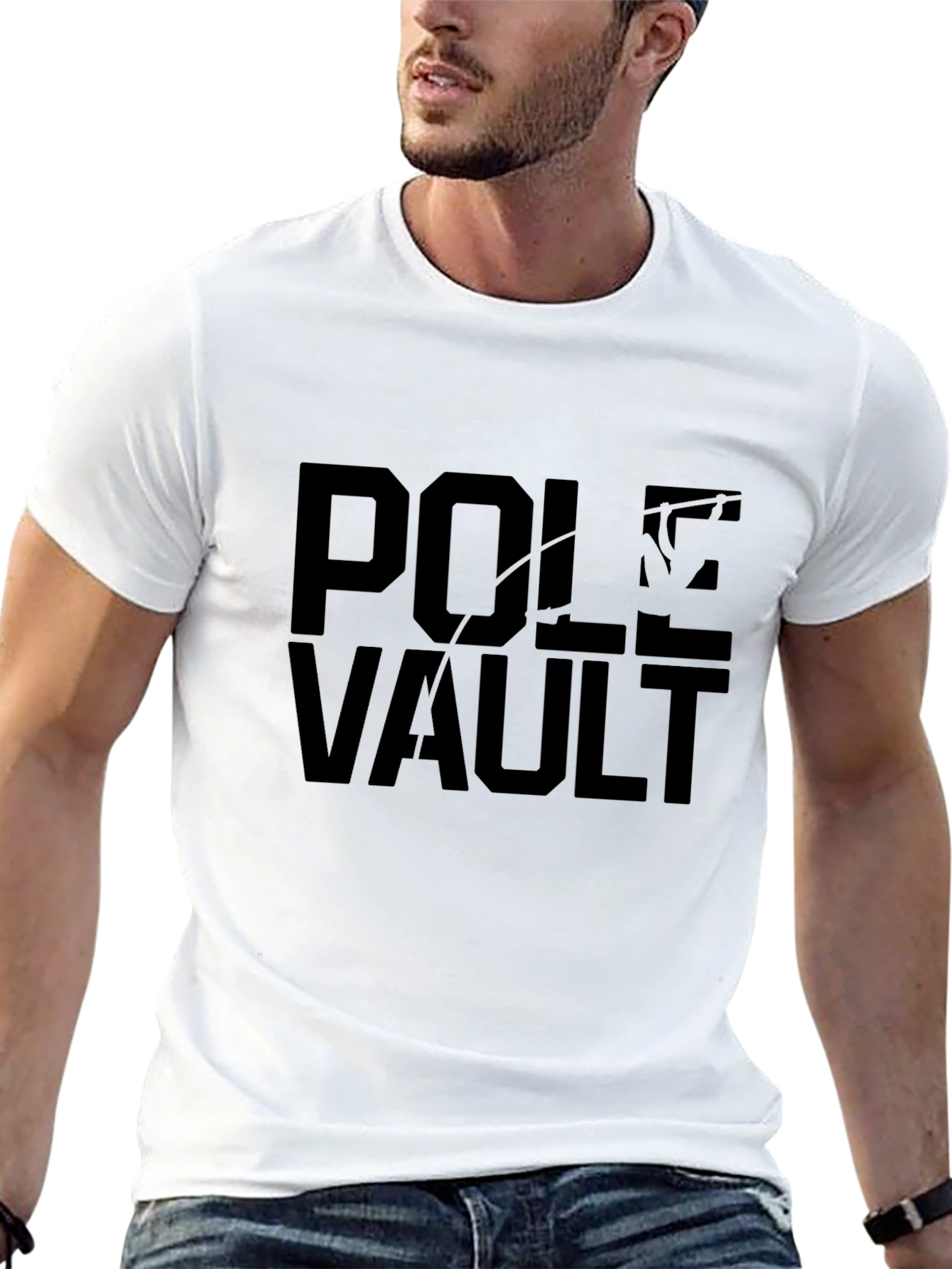 Pole Vault T-Shirt: Athletic Sportswear