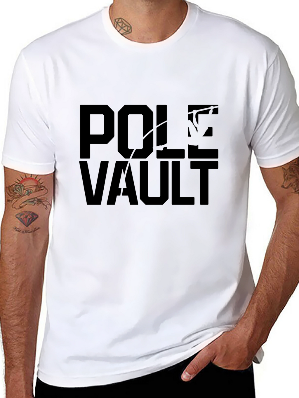 Pole Vault T-Shirt: Athletic Sportswear