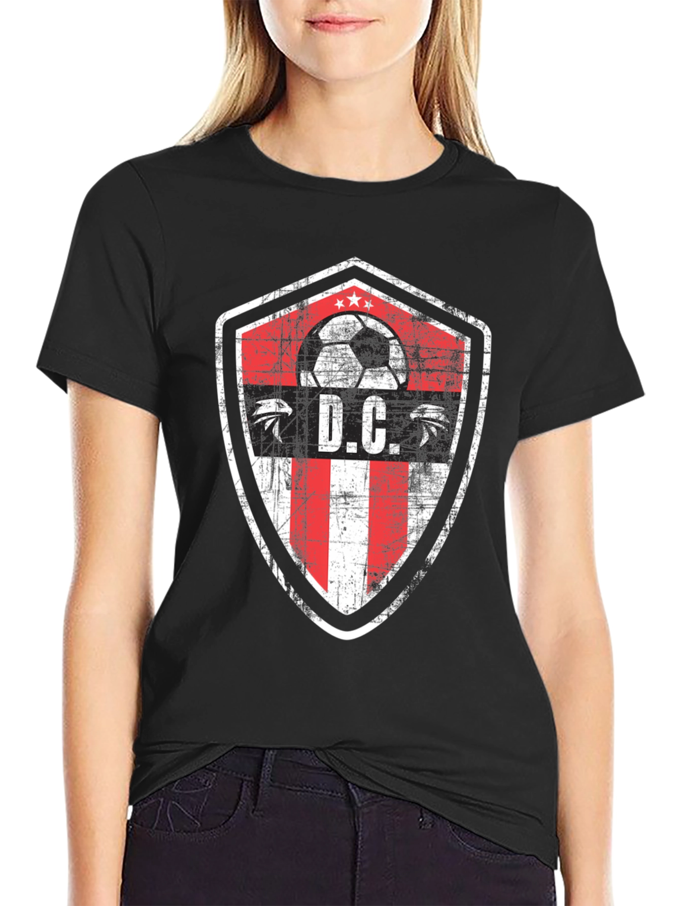 D.C. Soccer Vintage Style T-Shirt