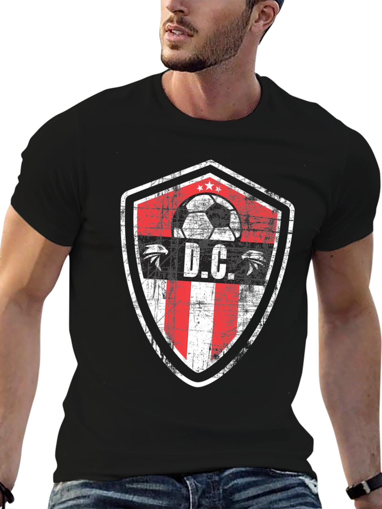 D.C. Soccer Vintage Style T-Shirt
