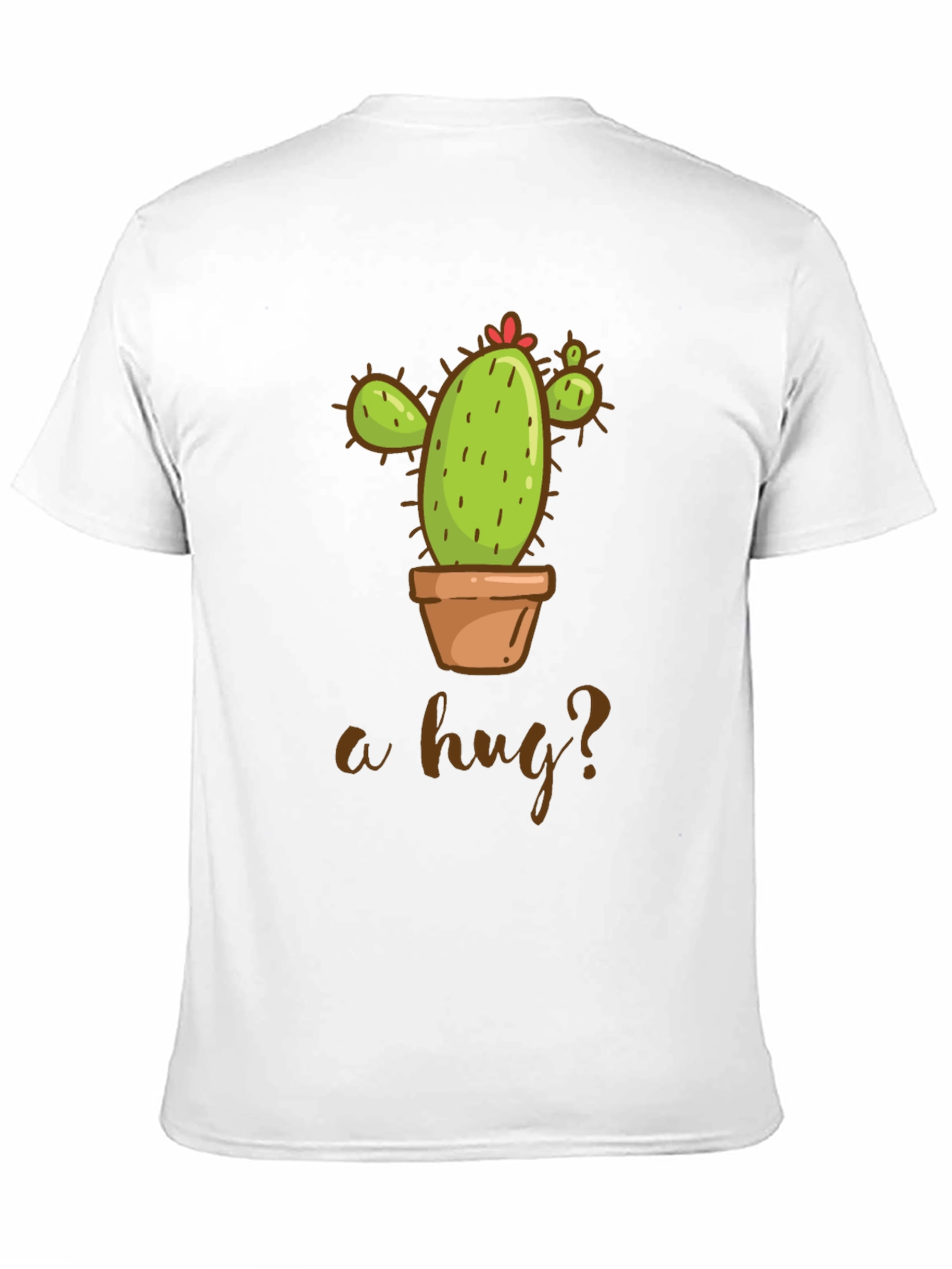 Cactus Hug T-Shirt - Funny Plant Lover Tee