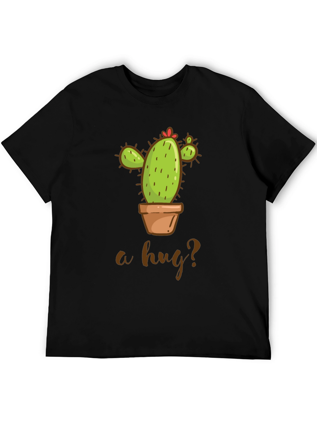 Cactus Hug T-Shirt - Funny Plant Lover Tee
