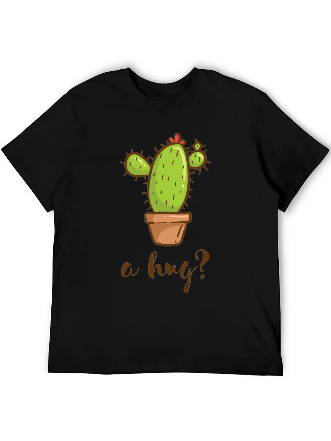 Cactus Hug T-Shirt - Funny Plant Lover Tee