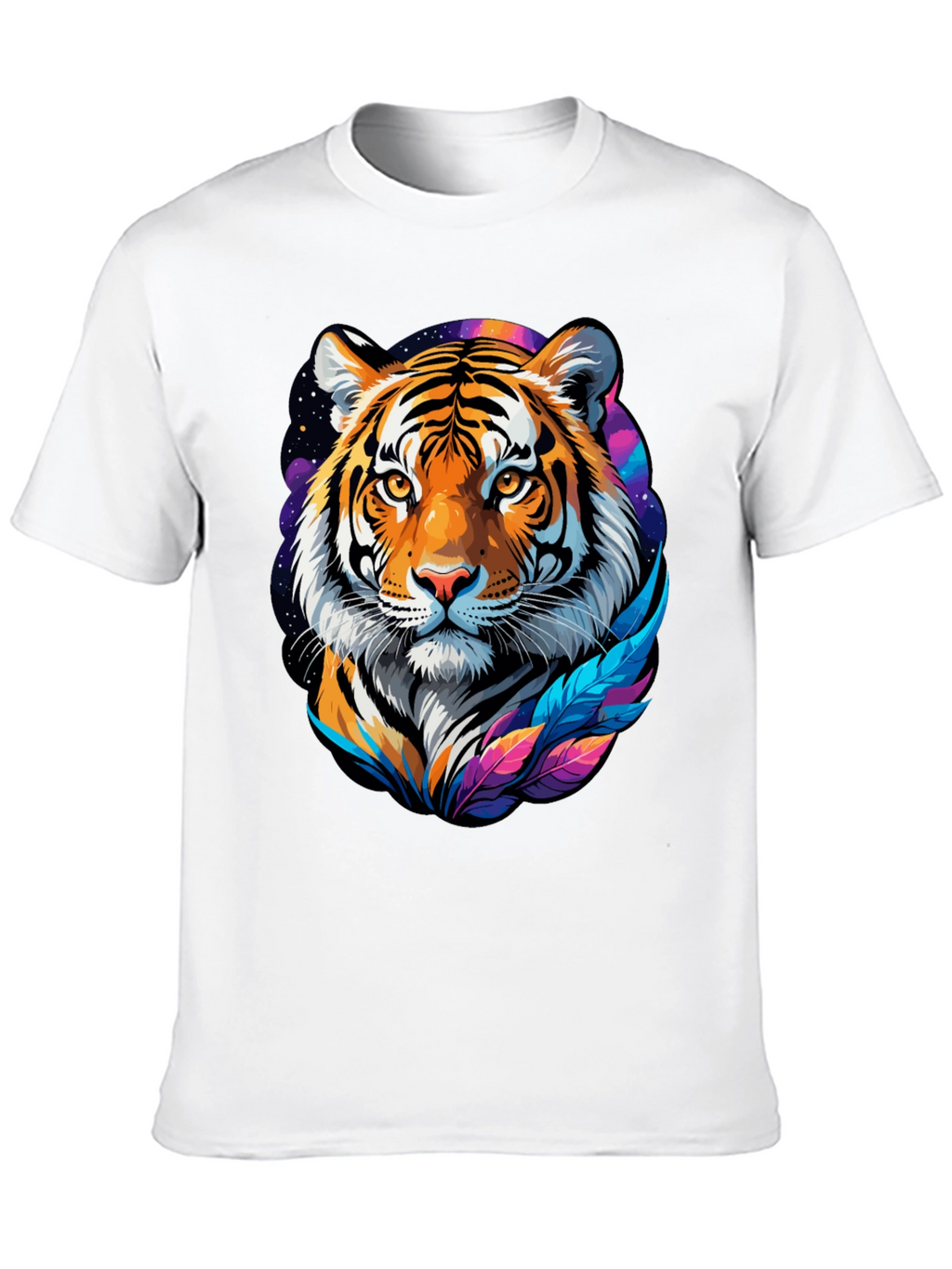Tiger Graphic Tee - Mens Black T-Shirt