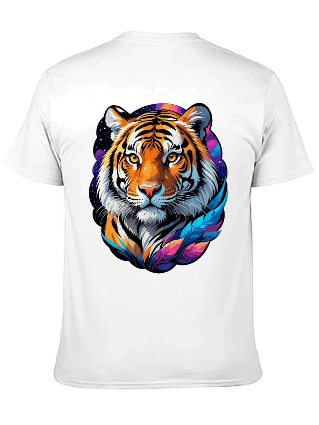 Tiger Graphic Tee - Mens Black T-Shirt