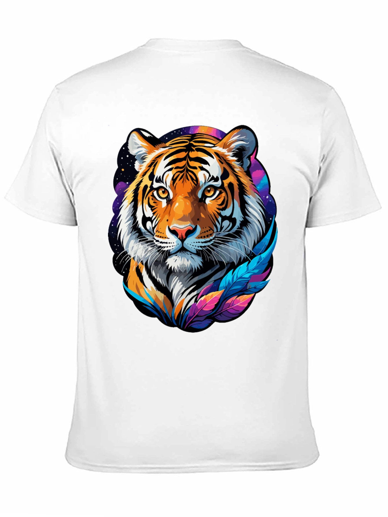 Tiger Graphic Tee - Mens Black T-Shirt