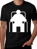 Comfortable Chair Graphic T-Shirt - Relaxing Style
