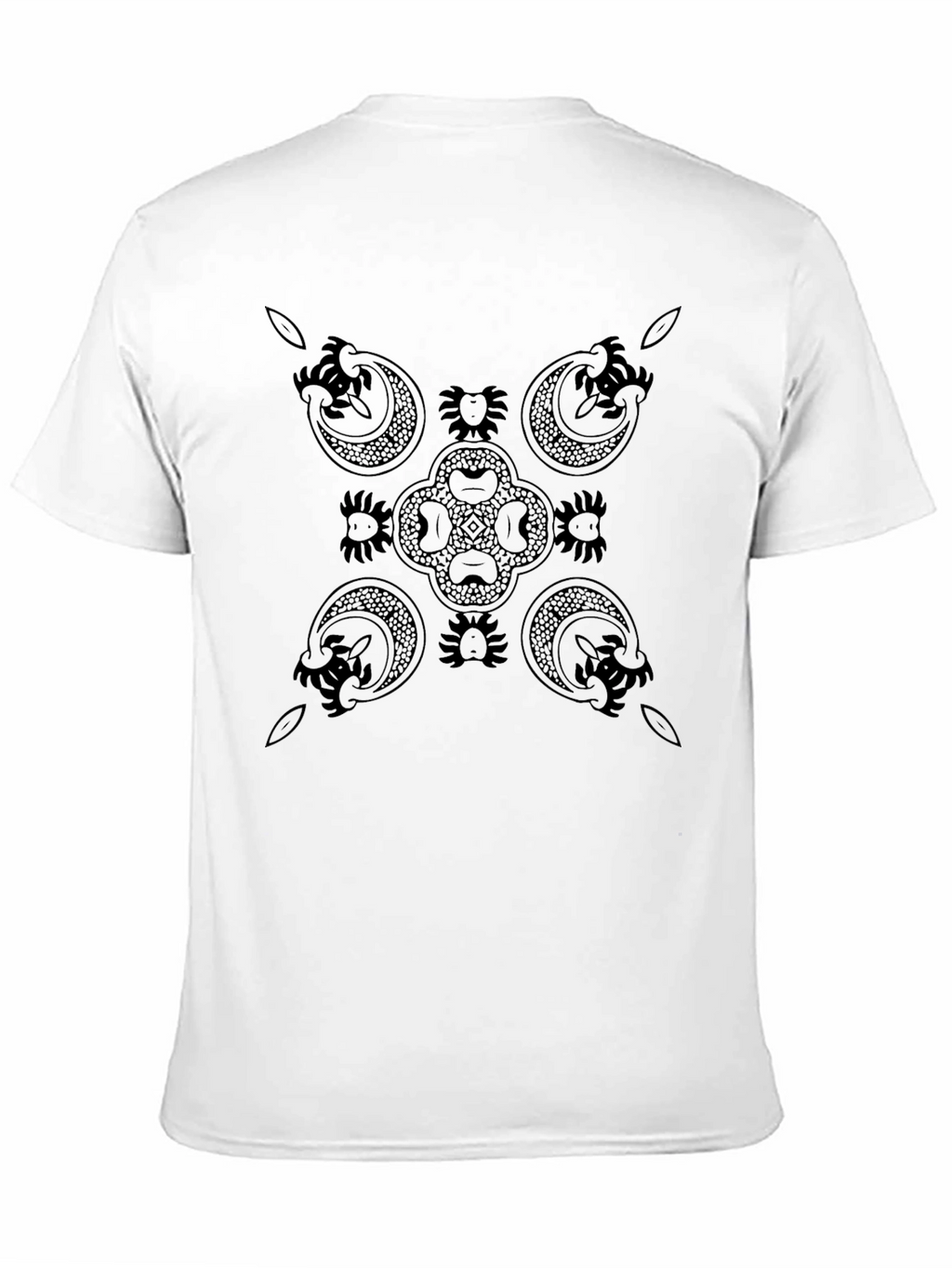 Mens Black Celtic Knot Graphic T-Shirt