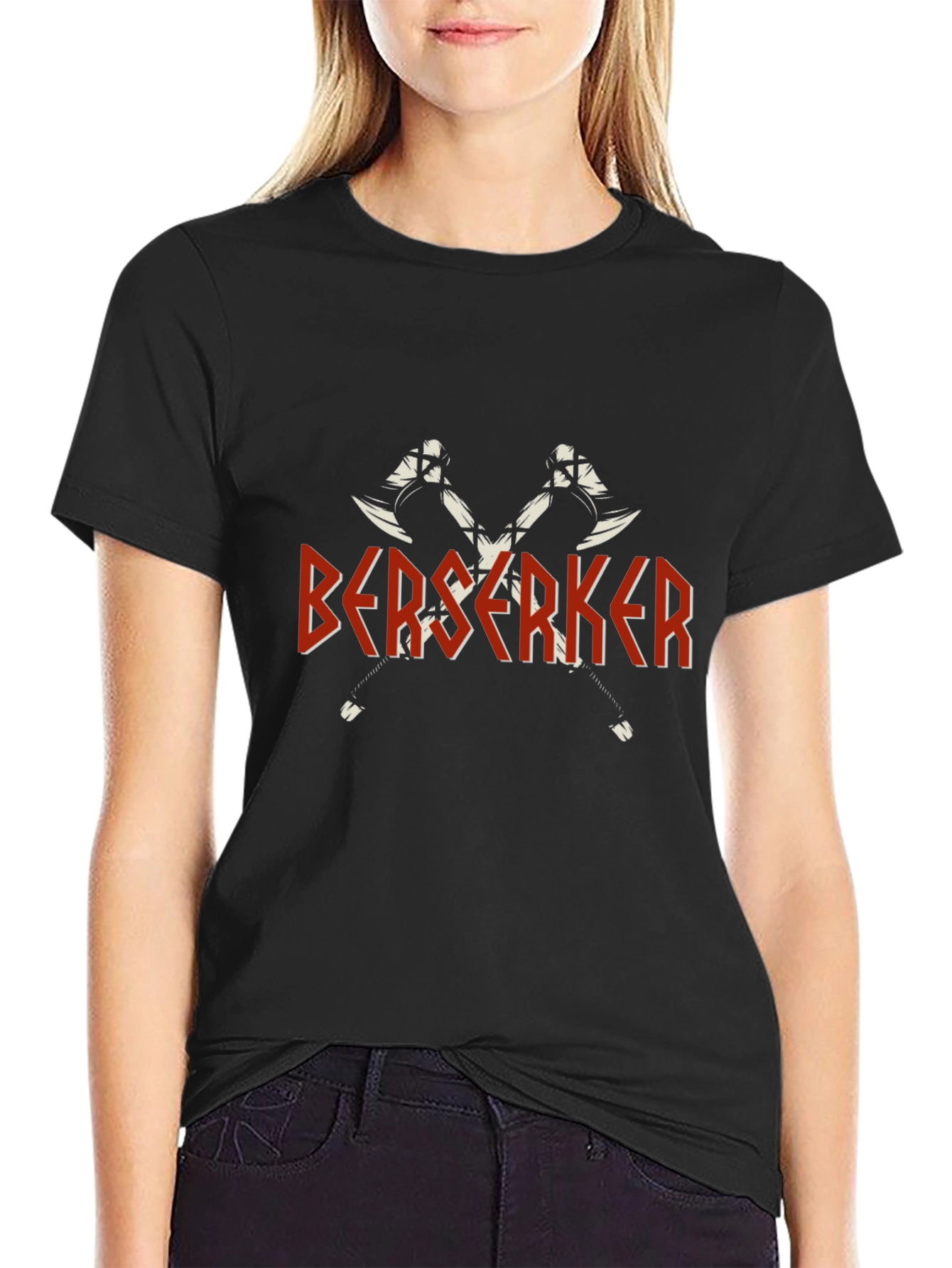 Berserker Viking Axe T-Shirt - Black