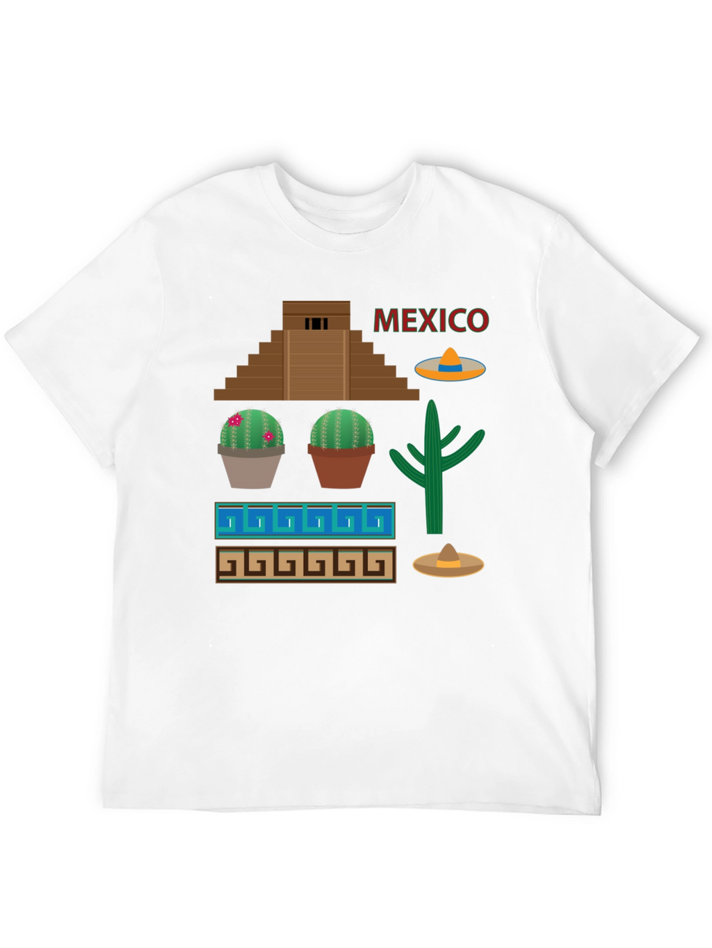 Mexico Graphic Print T-Shirt