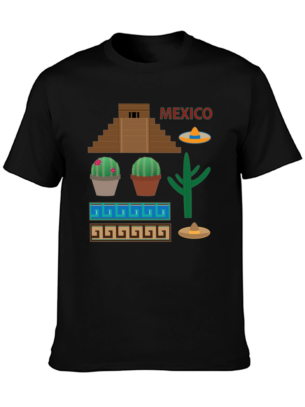 Mexico Graphic Print T-Shirt
