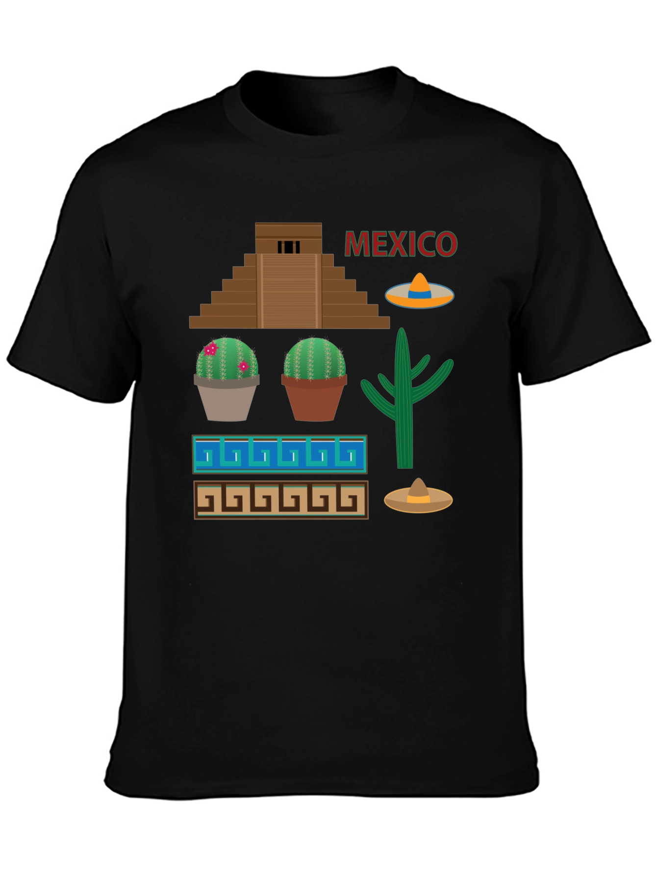 Mexico Graphic Print T-Shirt