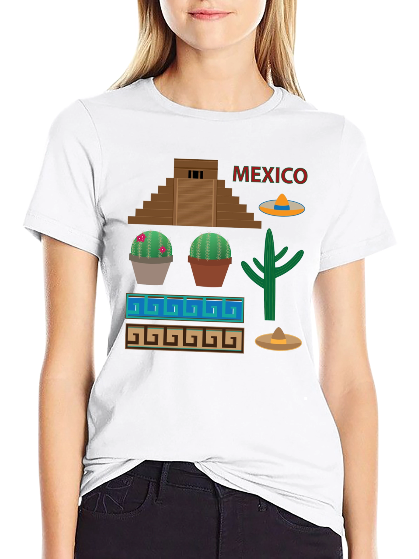 Mexico Graphic Print T-Shirt