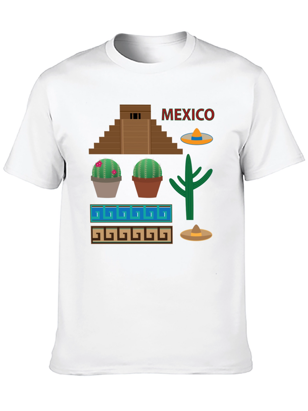 Mexico Graphic Print T-Shirt