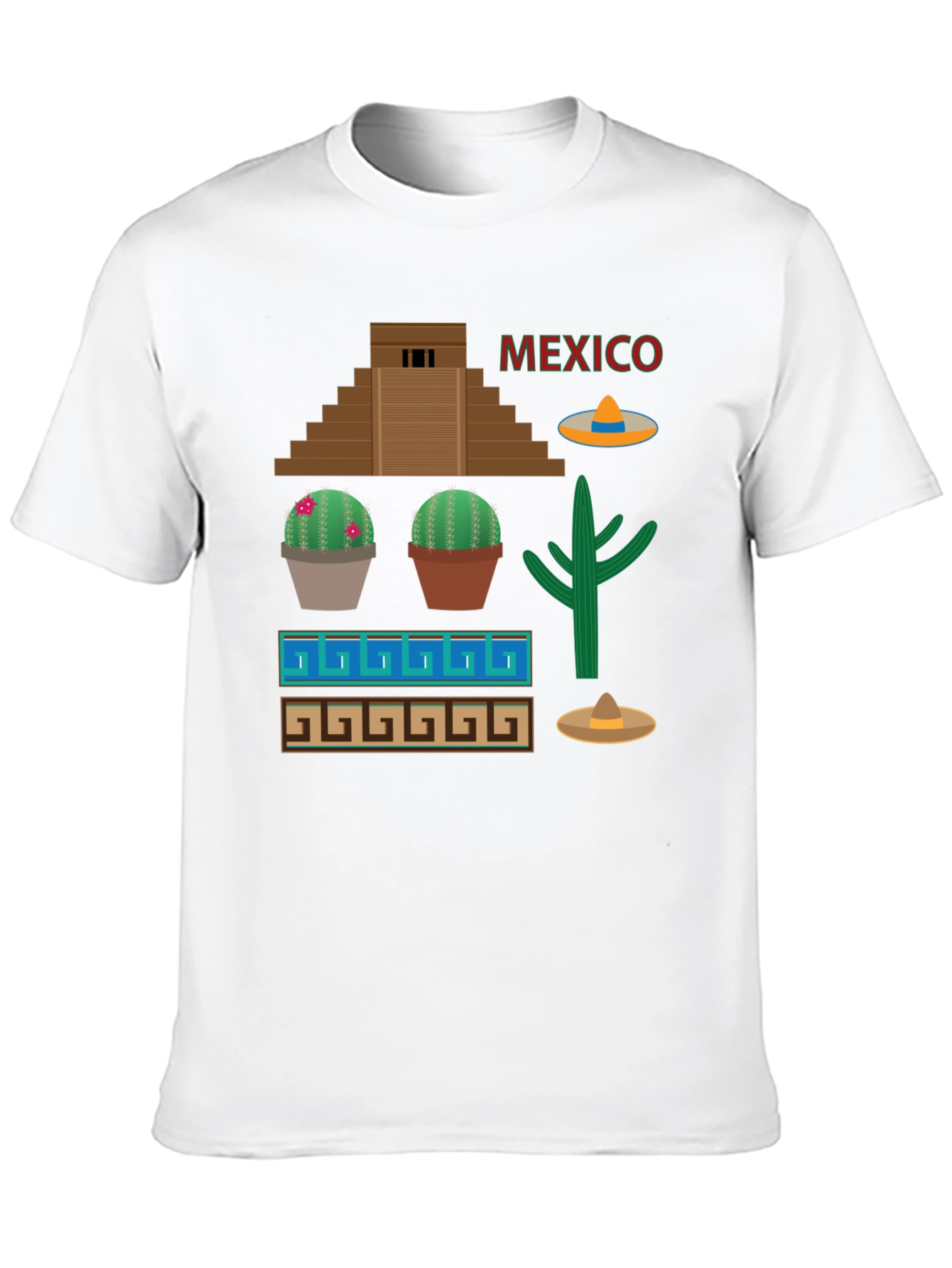 Mexico Graphic Print T-Shirt