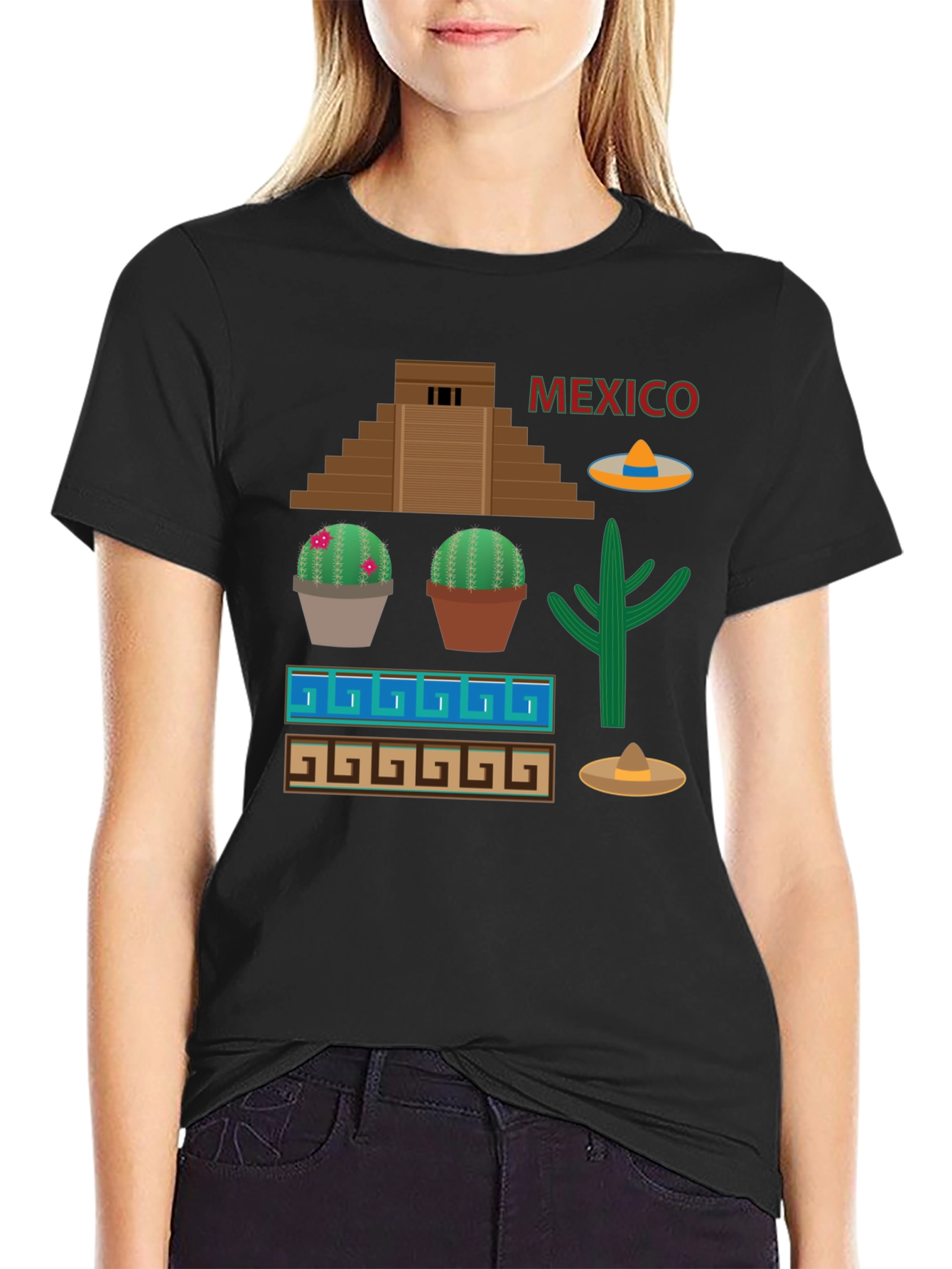 Mexico Graphic Print T-Shirt
