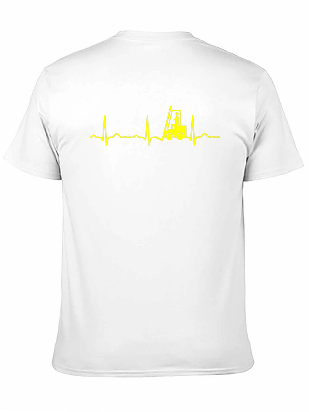 Forklift Heartbeat T-Shirt - Operator Love