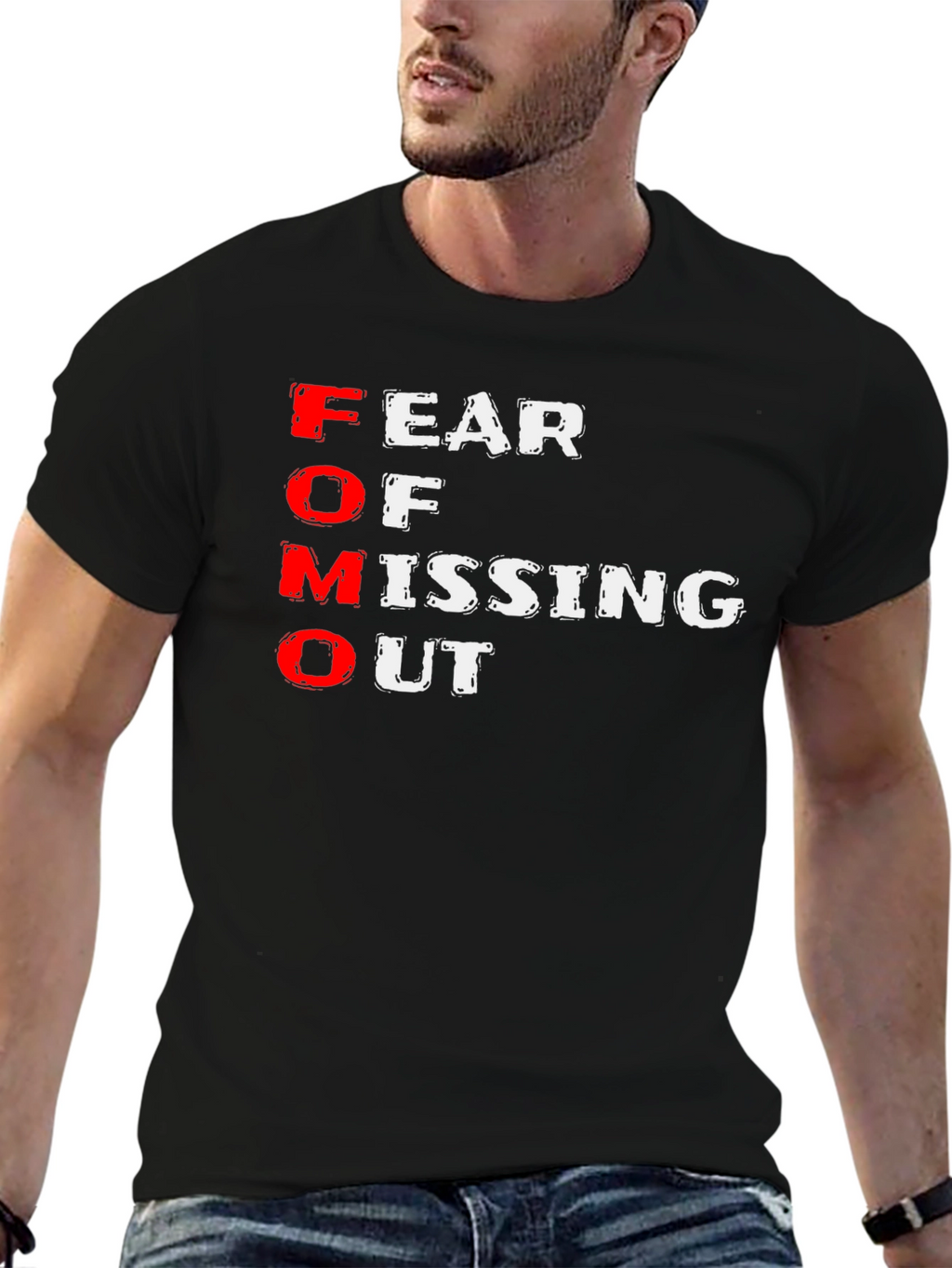 FOMO T-Shirt - Fear of Missing Out