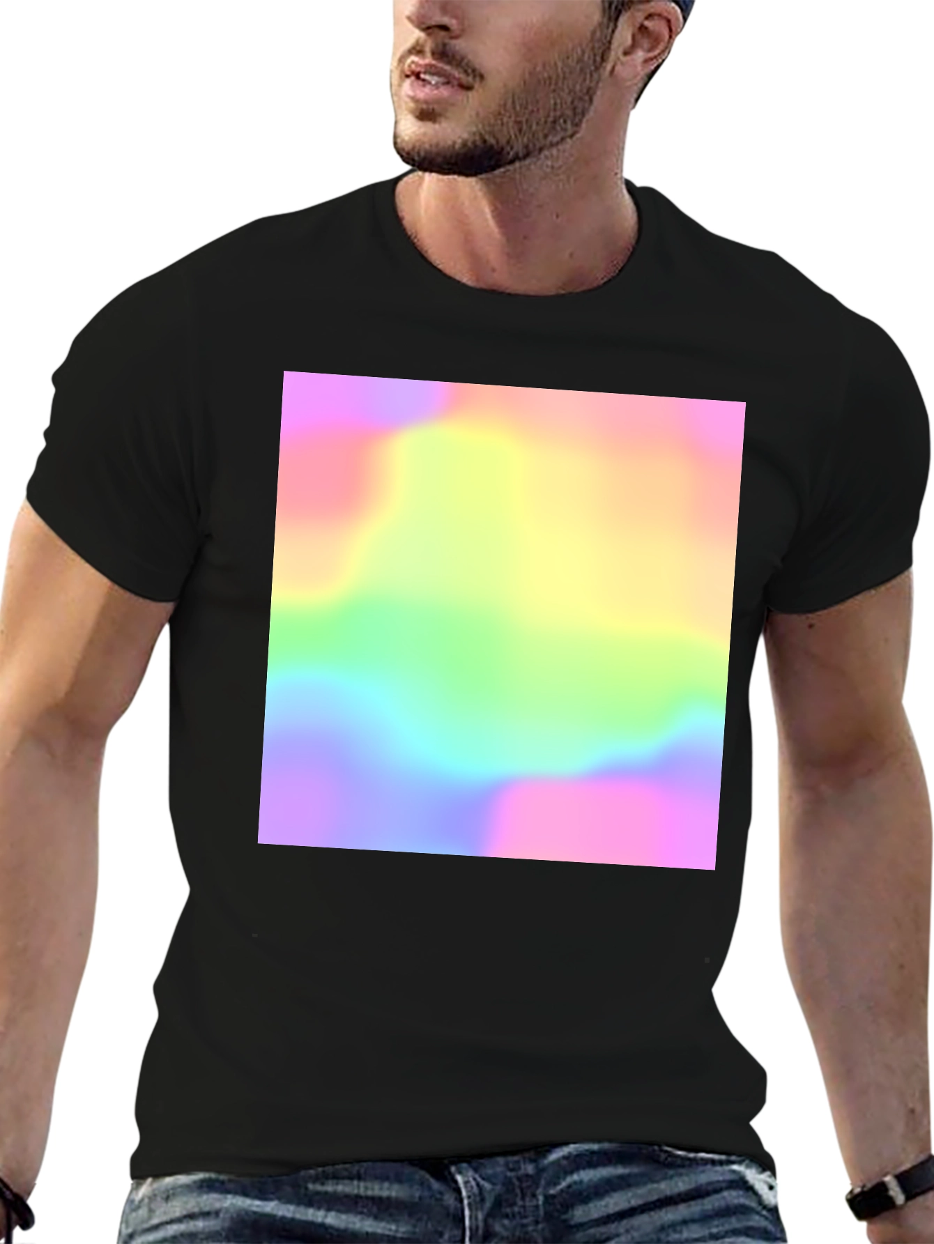 Vibrant Spectrum T-Shirt - Soft Blend Cotton Tee