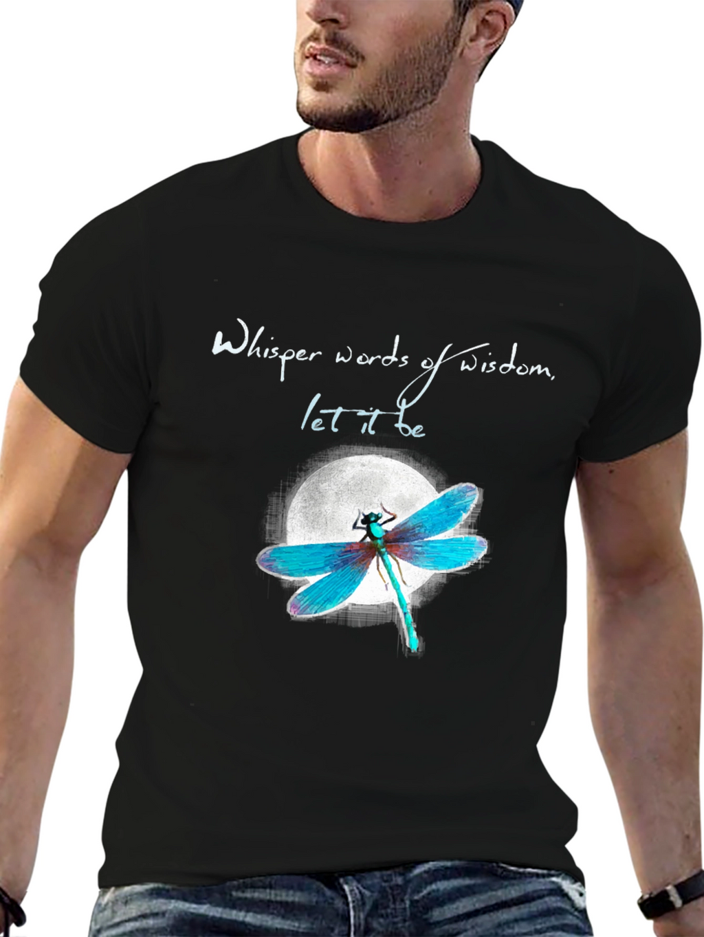 Whisper Words Dragonfly Graphic Tee