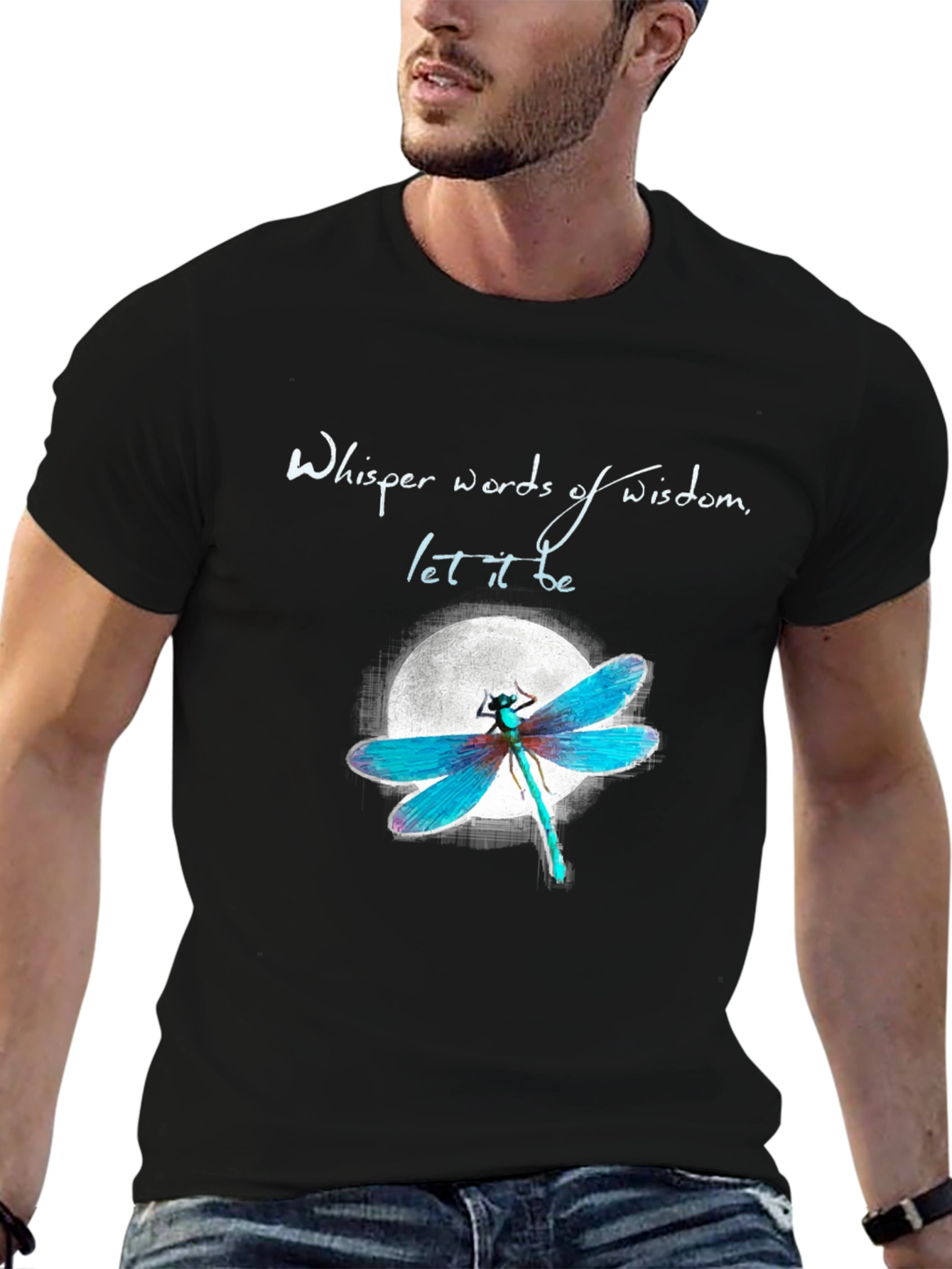 Whisper Words Dragonfly Graphic Tee
