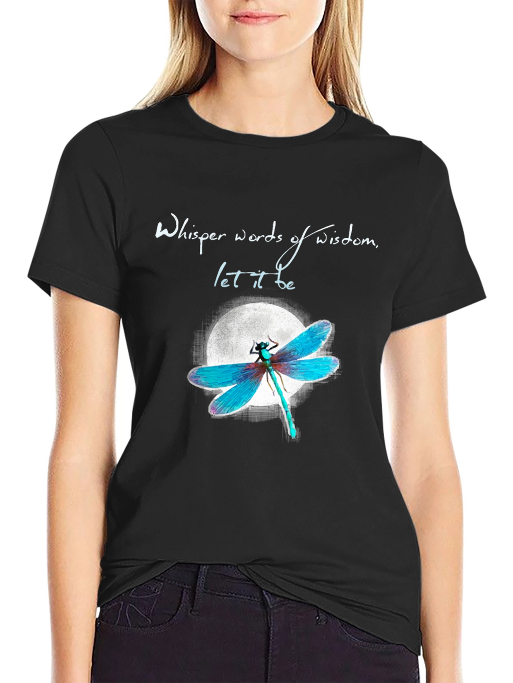 Whisper Words Dragonfly Graphic Tee