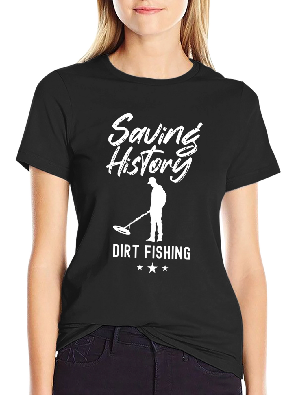 Saving History Dirt Fishing T-Shirt