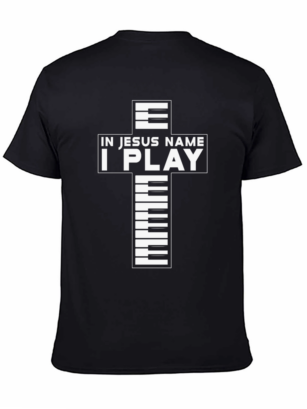 In Jesus Name I Play Graphic T-Shirt