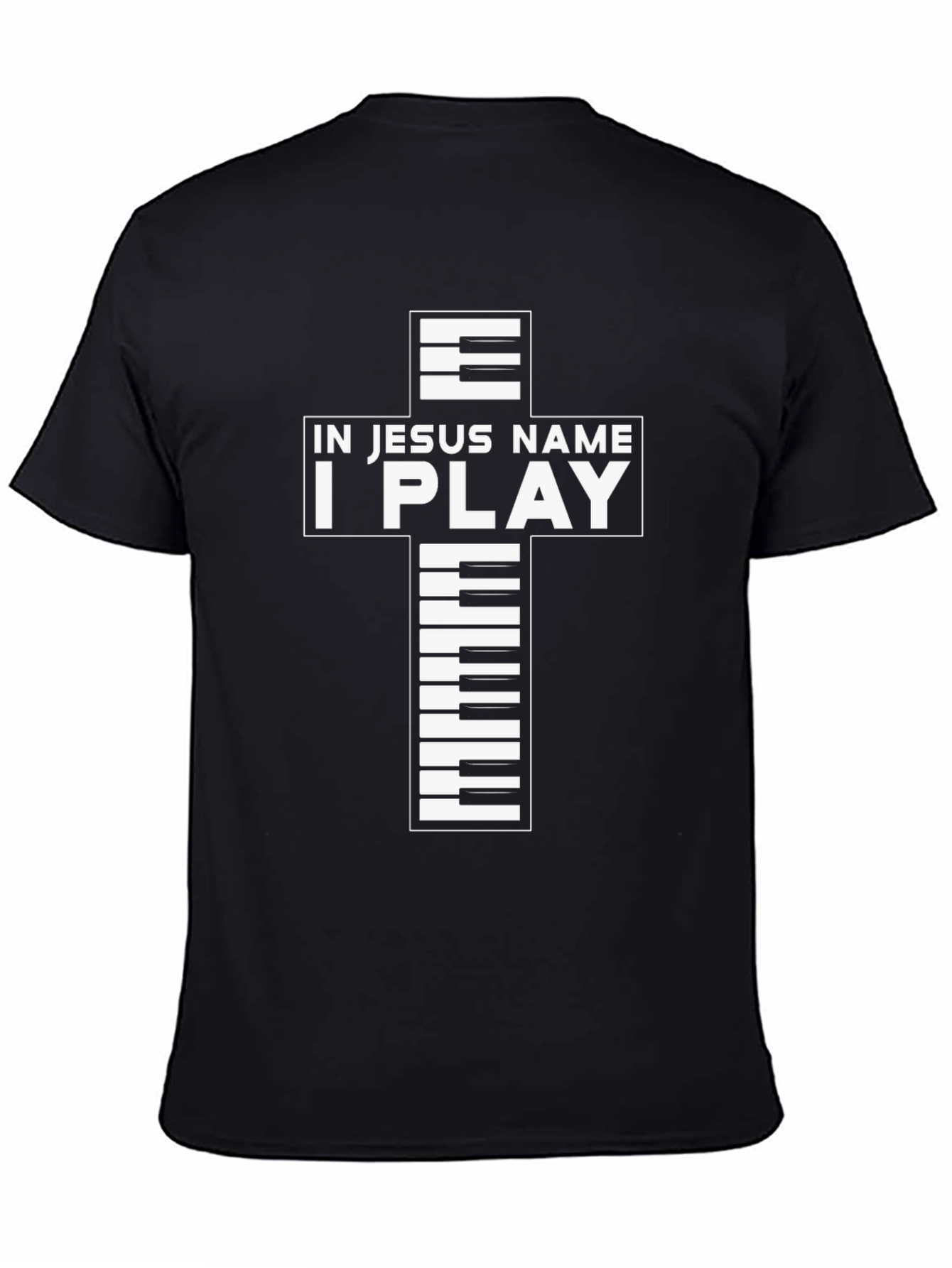 In Jesus Name I Play Graphic T-Shirt