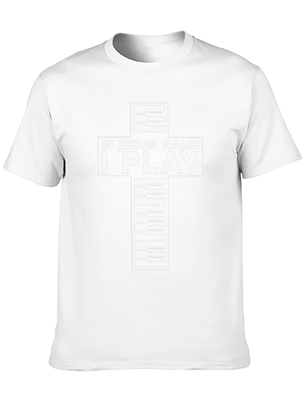 In Jesus Name I Play Graphic T-Shirt